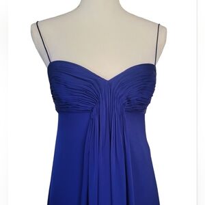 armani collezioni blue dress Armani Dress